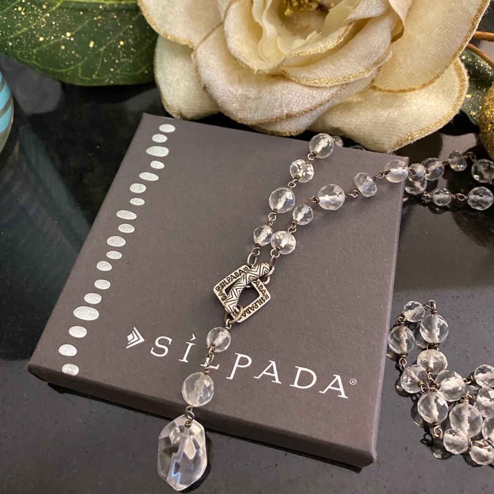 Silpada Vintage Glass Necklace Item 1503